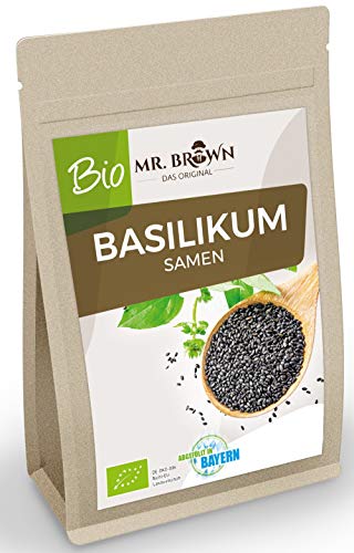 500g Bio Basilikum Samen, Verwendung wie Chia Samen