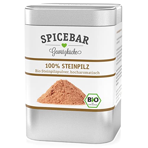 Spicebar Bio Steinpilzpulver, aus 100% getrockneten Steinpilzen (1 x 55g)