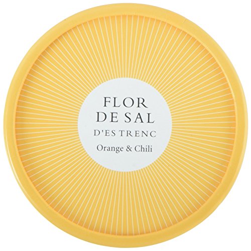 Gusto Mundial Flor de Sal d'es Trenc Orange und Chili, - Bio - 2er Pack (2 x 60 g)
