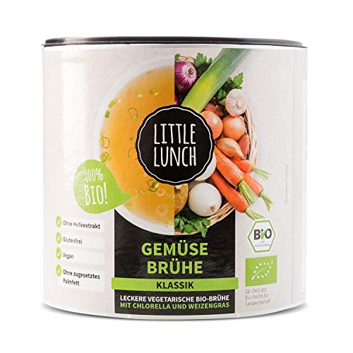 Little Lunch Gemüsebrühe Bio | Gemüsebrühe Klassik | 100 Prozent Bio-Qualität | Veggie | Ohne...