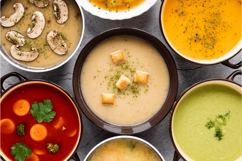Wie Suppe transportieren? 7 Wege
