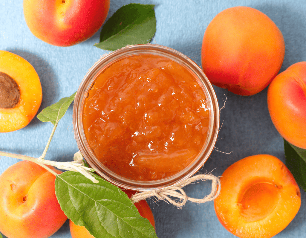 Aprikosenmarmelade verfeinern